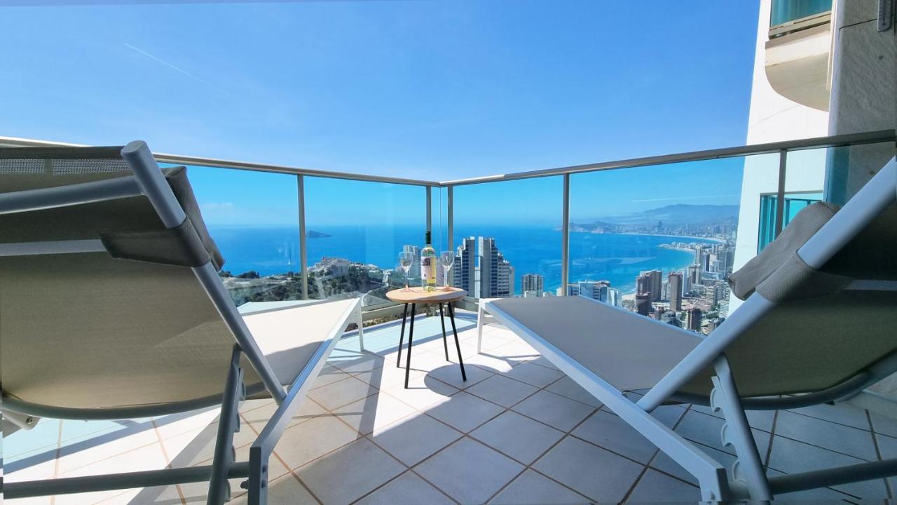 베니돔 Skyline 31 Terraza Privada Con Vistas Al Mar 아파트 외부 사진